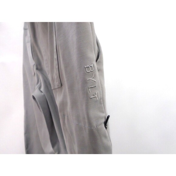 BYLT Men's Size 33 (33x30) Everyday Pant 2.0 Slim Fit Chino Gray Stretch - Picture 10 of 12